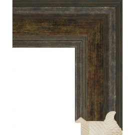 RS018.0.213 Деревянный багет коричневый 