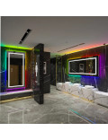 Зеркало с RGB подсветкой Декор 06 в интернет-магазине зеркальной мастерской ЗЕРКАЛА-М фото 2 