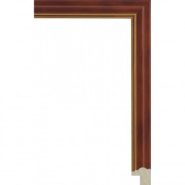 135N.RS.488 Пластиковый багет Коричневый 